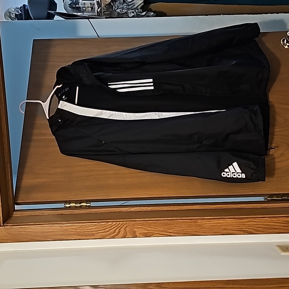 Adidas hooded spring jacket